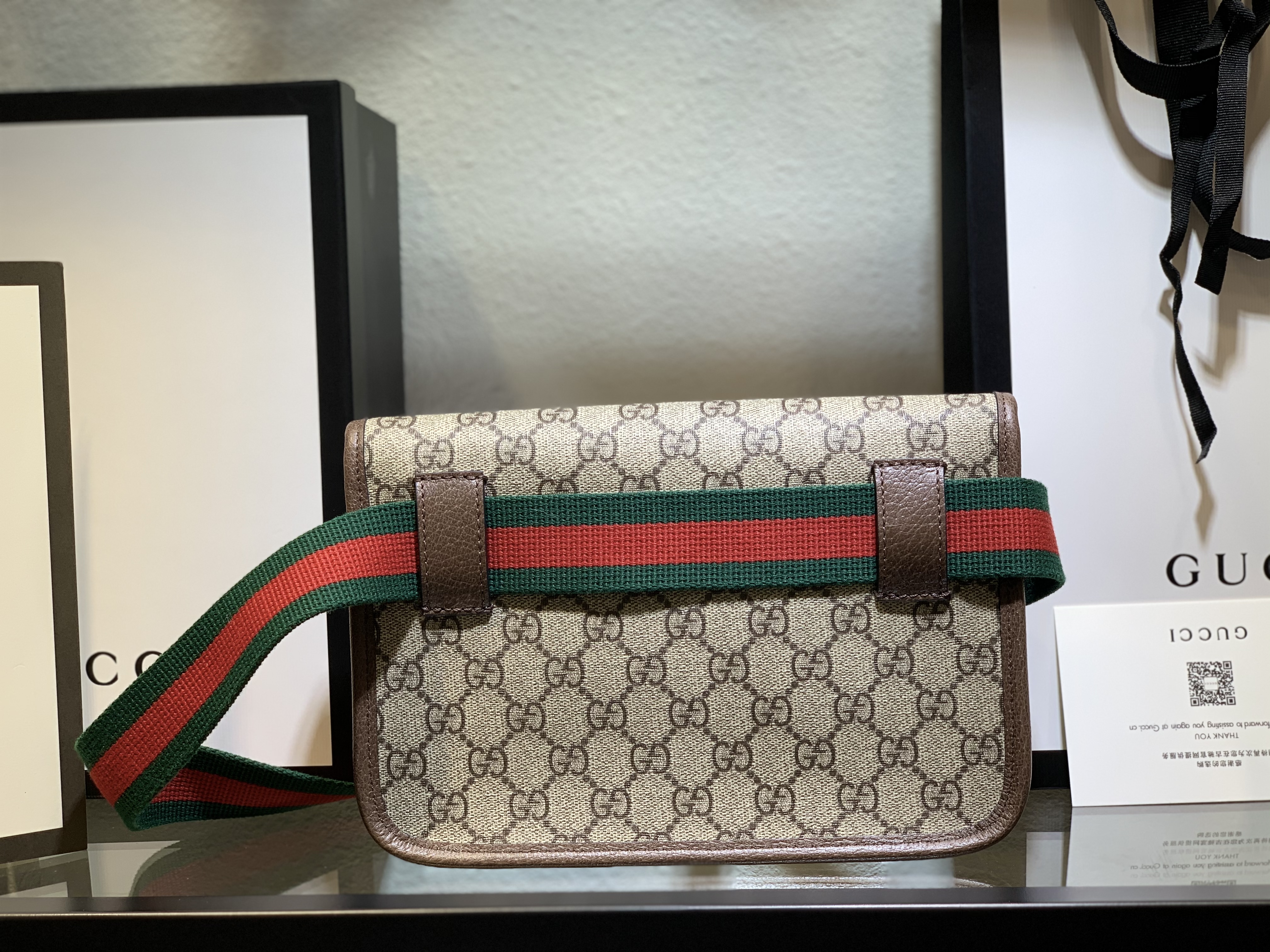 Gucci GG Supreme Belt Bag 493930