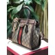 Gucci Beige / Ebony GG Supreme Ophidia Small Tote Bag 547551