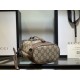 Gucci Beige / Ebony GG Supreme Ophidia Mini Bucket Bag 550620