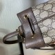 Gucci Beige / Ebony GG Supreme Ophidia Small Bucket Bag 550621