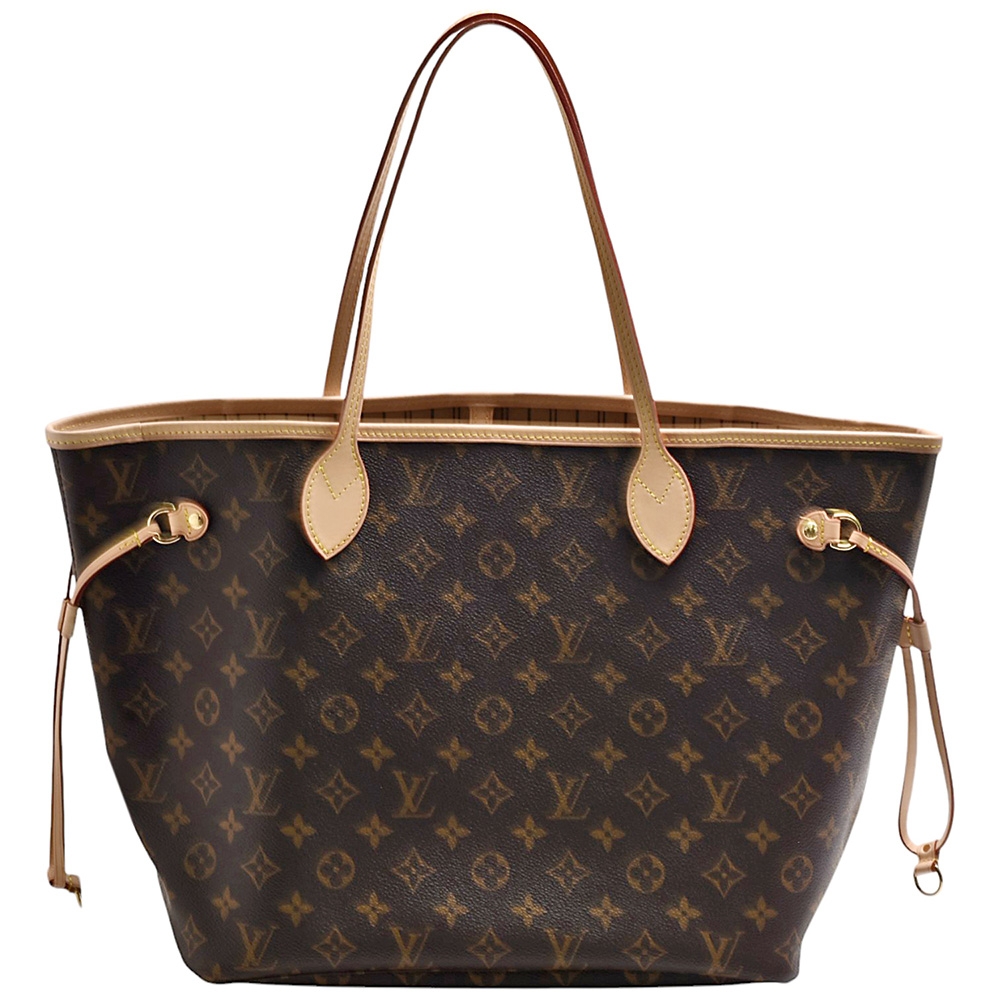 L.V Neverfull MM Monogram Mid Size Tote M46975